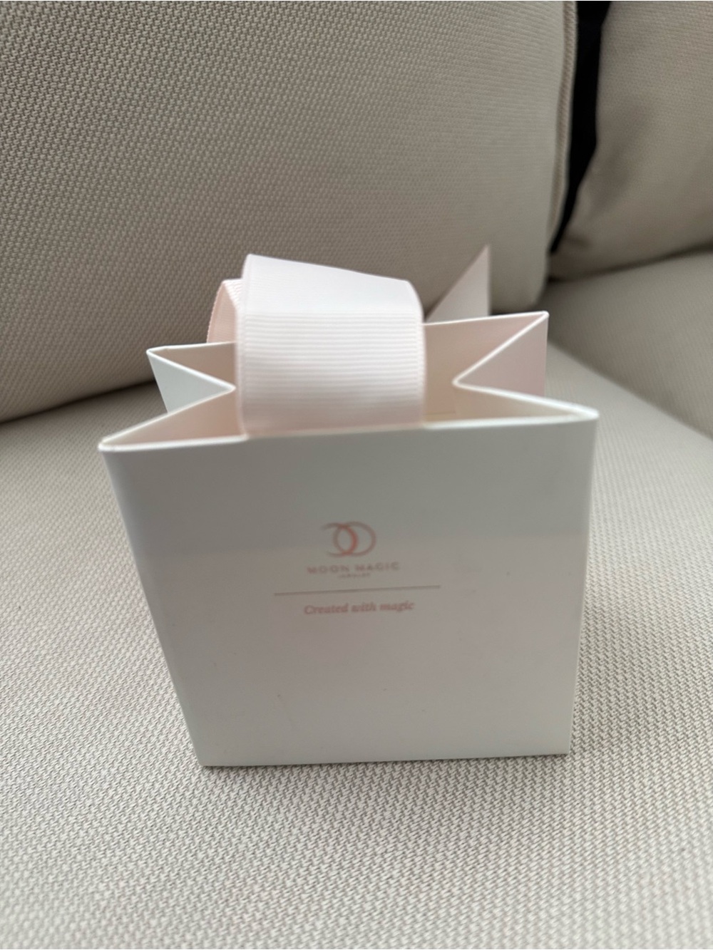 Moon Magic Gift Box with Pale Pink Ribbon - Picture 5 of 5